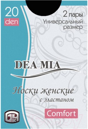 Носки женские 1413, р.универсальный (23-25), черный