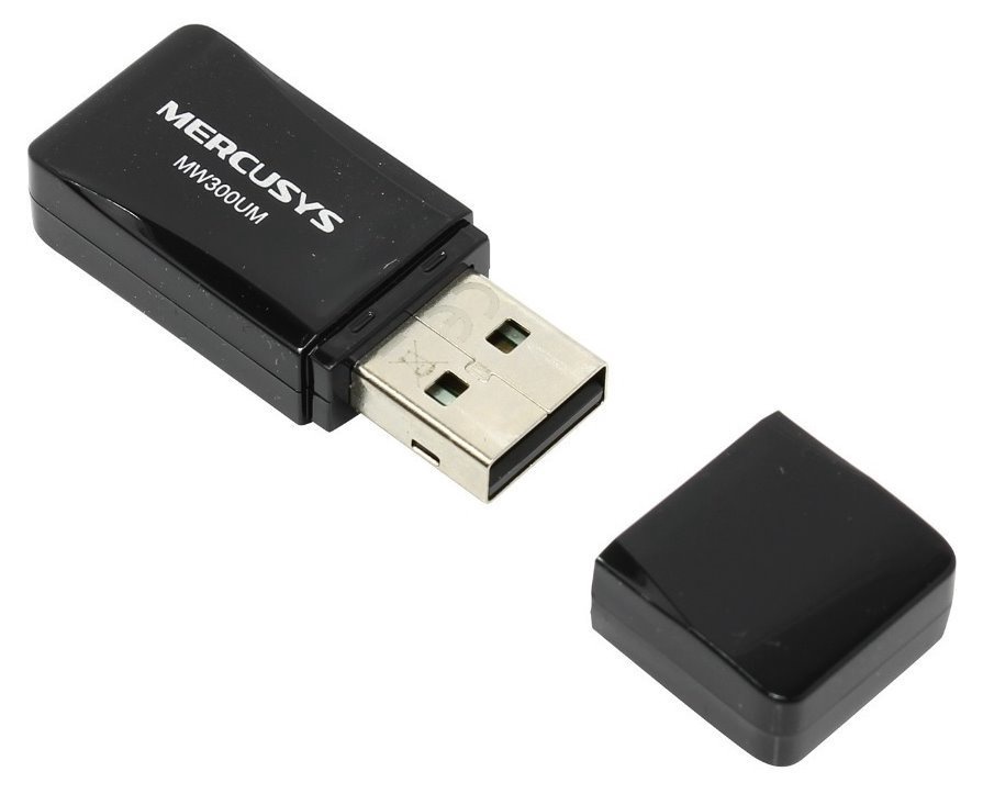 Адаптер USB Mercusys Wi-Fi арт. MW300UM 