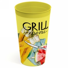 Стакан GRILL MENU 400 мл. с декором арт. 4315096 