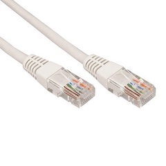 REXANT Патч-корд U/UTP, категория 5e, RJ45-RJ45, неэкранированный, PVC серый, 2 м