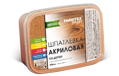 Шпатлевка акриловая по дереву Дуб  FARBITEX ПРОФИ WOOD 0,25 л 