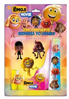 Набор героев мультфильма "THE EMOJI MOVIE"